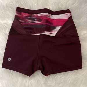 Rare - Boogie Short Roll Down lululemon Sz. 4 *reversible
